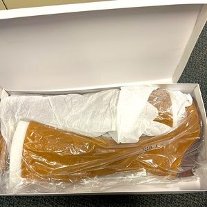 1. State new in box genuine suede knee high boots size 9